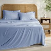 Kathy Ireland 4-Piece Cooling Bamboo Blend Sheet Set